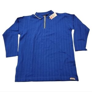 Dockers Khakiware knit shirt 1/4 zip